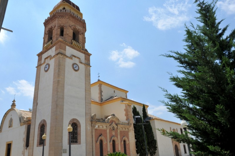 The convent and church of the Virgen de las Huertas in Lorca