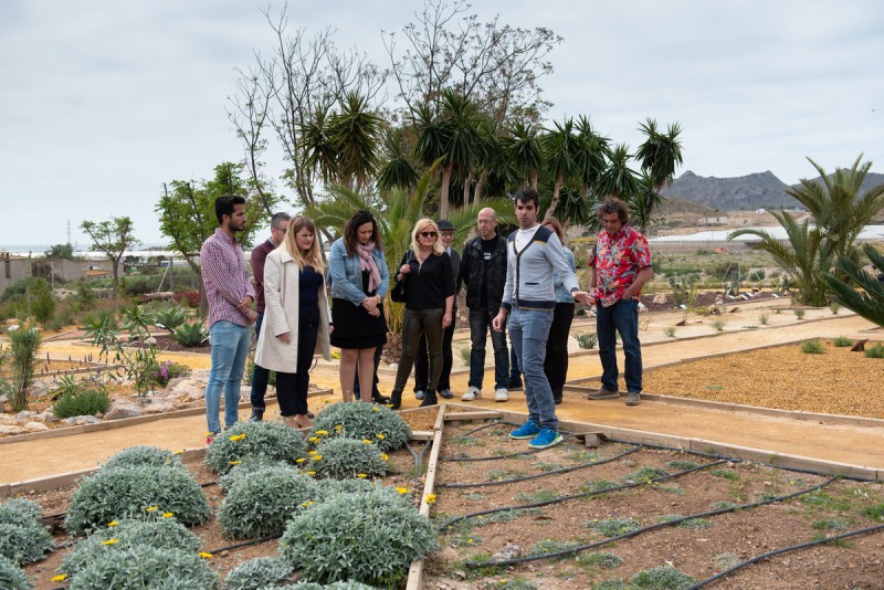 Mastia botanical educational garden in Mazarron