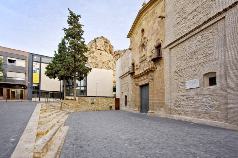 The church of San Lázaro Obispo in Alhama de Murcia