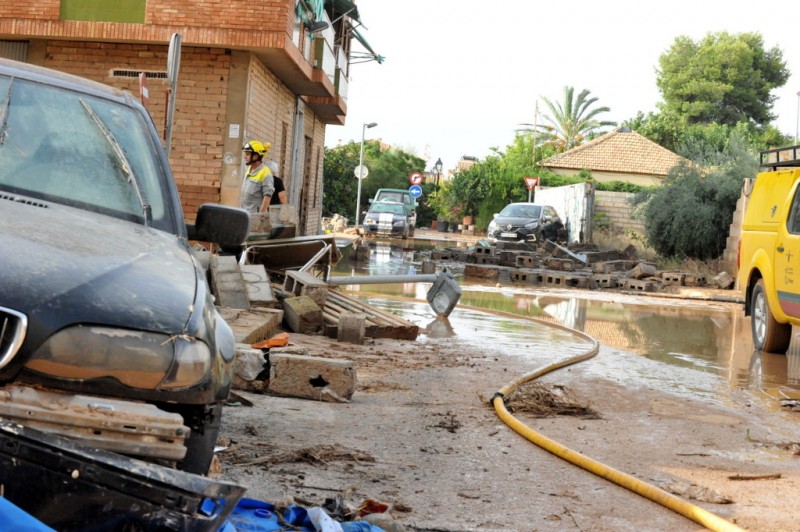 Murcia Gota Fría storm and flooding September 2019: overview