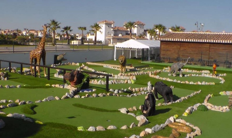 Fun n Games African Adventure Golf, fun for all the family in the Mar Menor Golf Resort