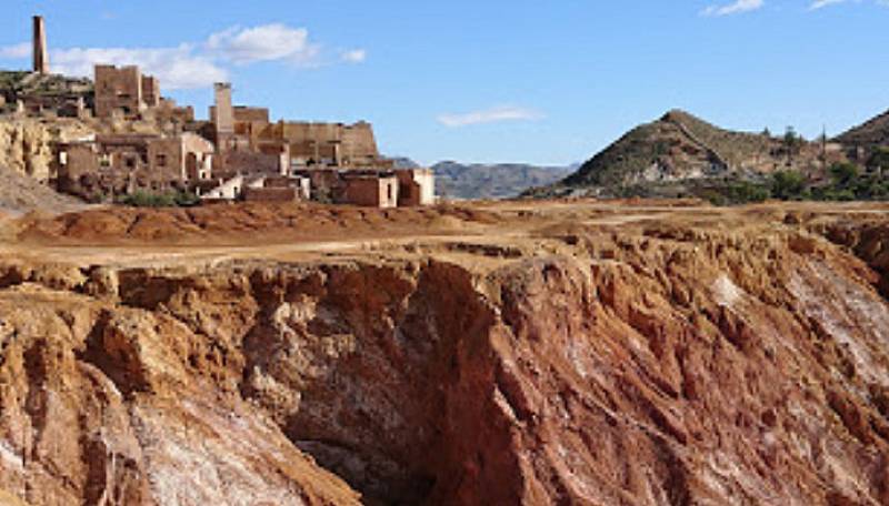 The abandoned mines of Mazarron