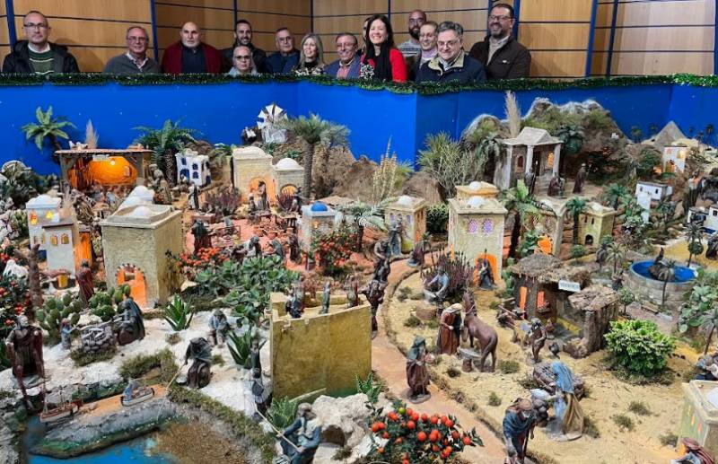 Aguilas Town Hall presents the municipal nativity scene for the 2023-24 festive season