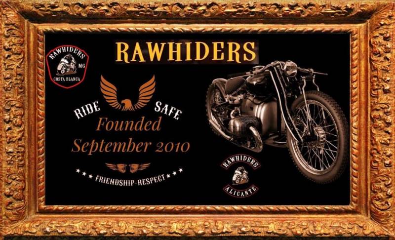 Costa Blanca Rawhiders Open Day on the second Sunday of every month