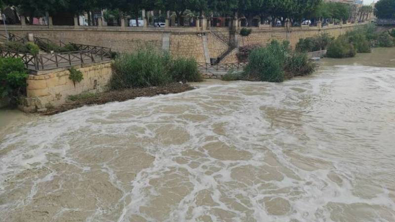 Heavy rainfall dumps 31 litres in one hour in Cartagena this Wednesday