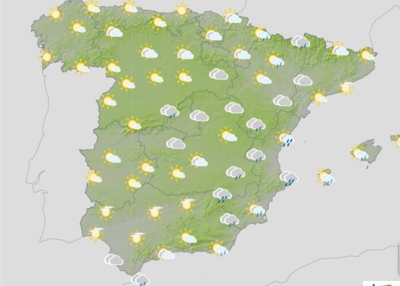 Spain weekly weather forecast October 21-24