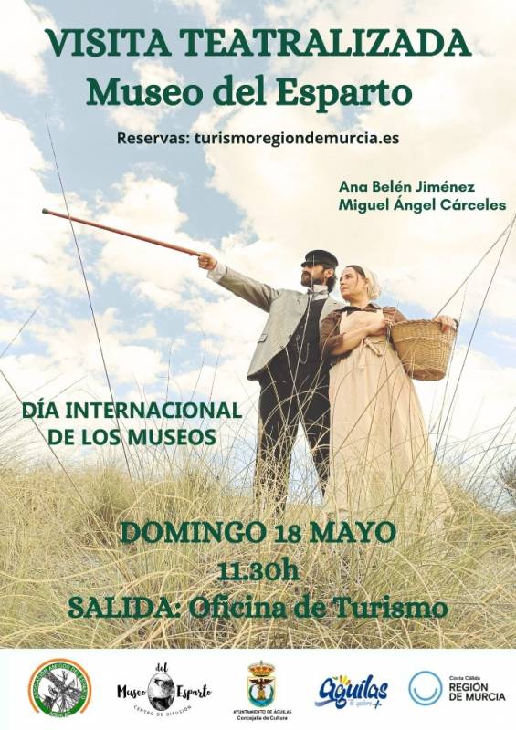 May 18 Free dramatized visit to the esparto grass museum of Aguilas