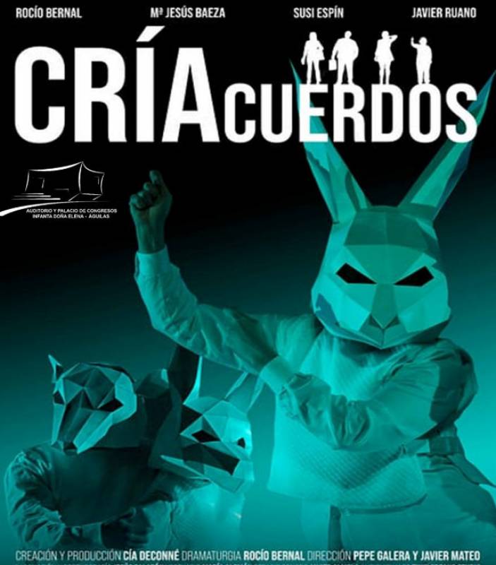 May 23 Cría Cuerdos, disconcerting Spanish theatre at the seafront auditorium in Aguilas