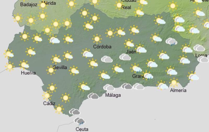 Andalucía weekend forecast July 24-27: Mixed bag of sunshine, storms and rising temperatures