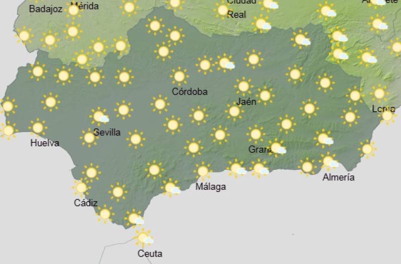 Andalucía weekend forecast July 24-27: Mixed bag of sunshine, storms and rising temperatures