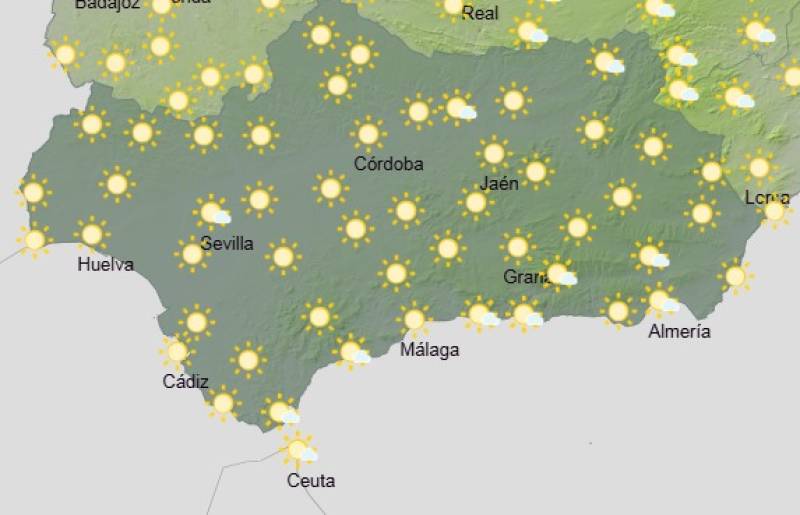 Andalucía weekend forecast July 24-27: Mixed bag of sunshine, storms and rising temperatures