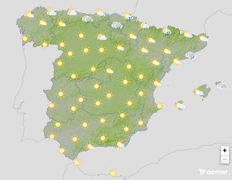 Storms and temperature drops this weekend: Spain weather forecast July 24-28