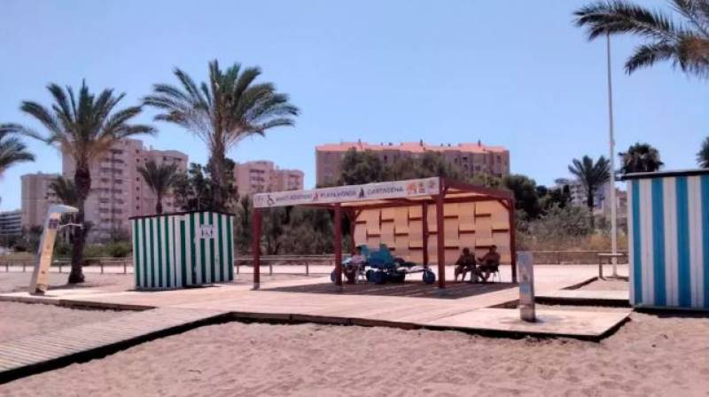 More than 80 per cent of Murcia beaches are accessible for people with reduced mobility