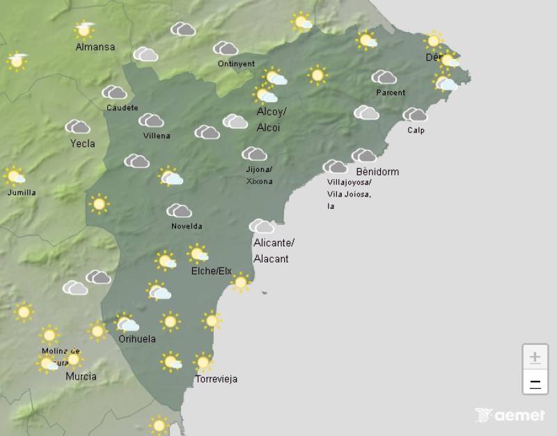 Temperatures rise as August arrives: Alicante weekend weather forecast July 31-August 3