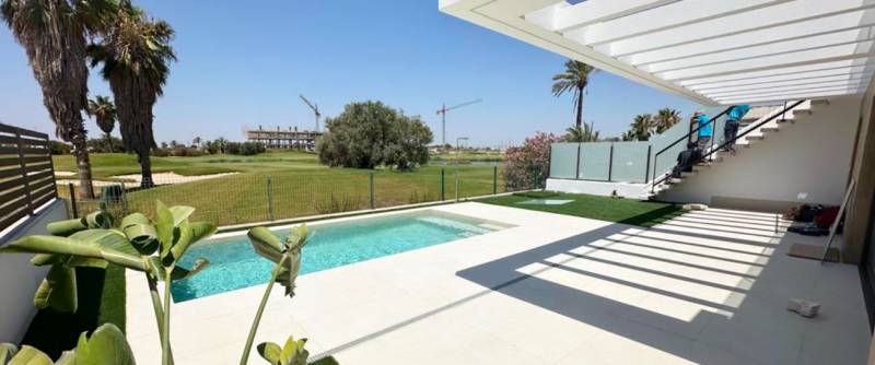 Stunning frontline villas with underbuild on La Serena Golf for €684,950