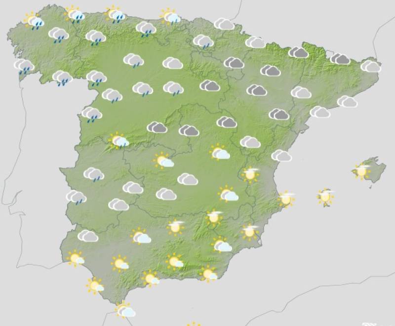 Spain weekend weather forecast September 4-7: Showers in the north, warmer in the southeast