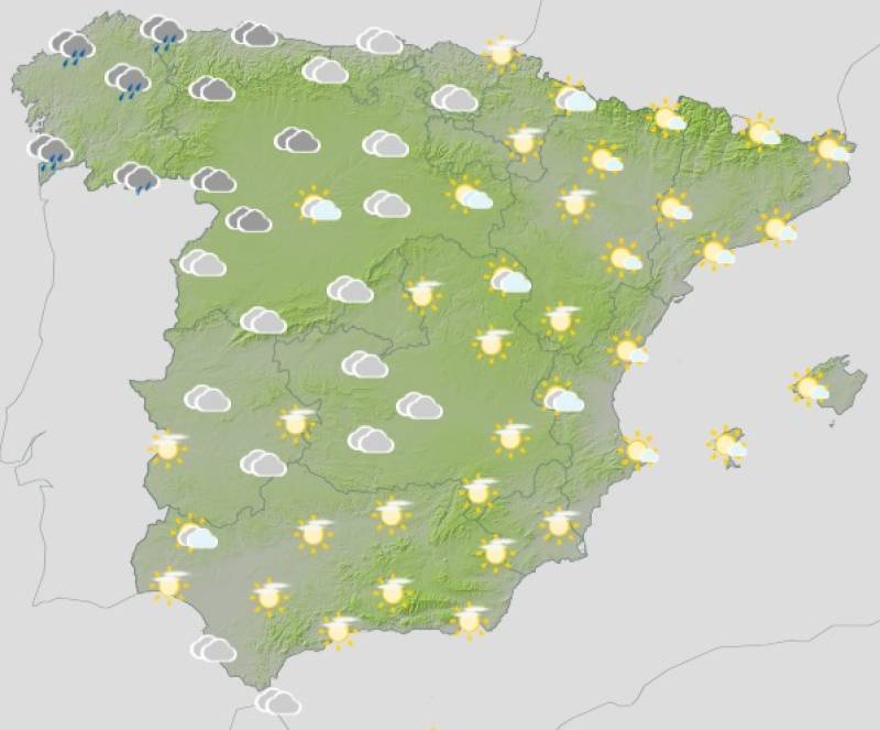 Spain weekend weather forecast September 4-7: Showers in the north, warmer in the southeast