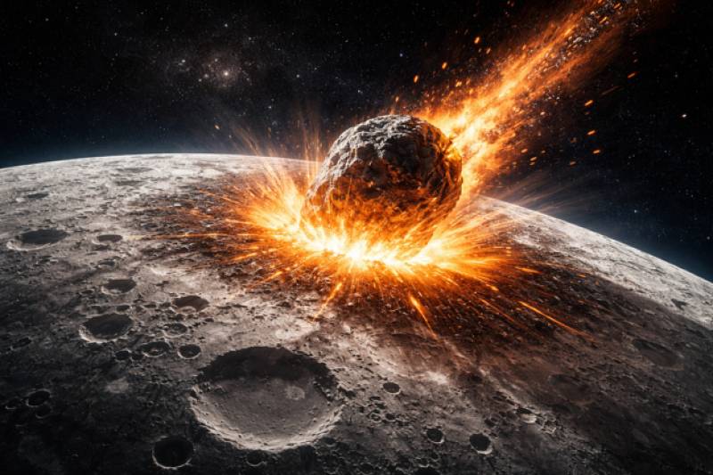 Asteroid set to smash into the Moon in biggest impact humanity has ever witnessed