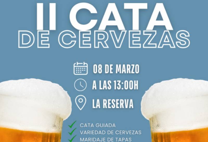 March 8 Beer tasting at Santa Rosalía Lake and Life Resort