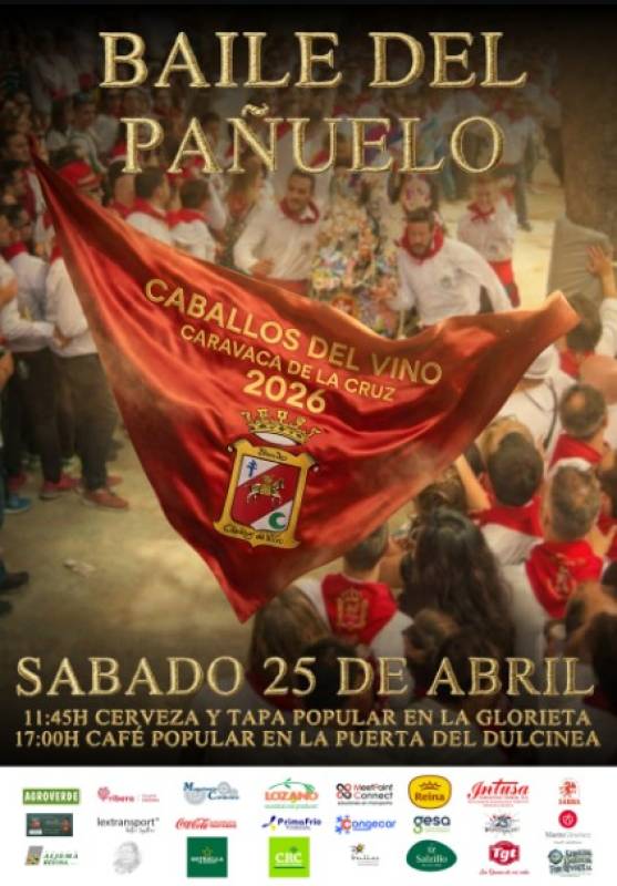 April 25 Neckerchief Day in Caravaca de la Cruz!