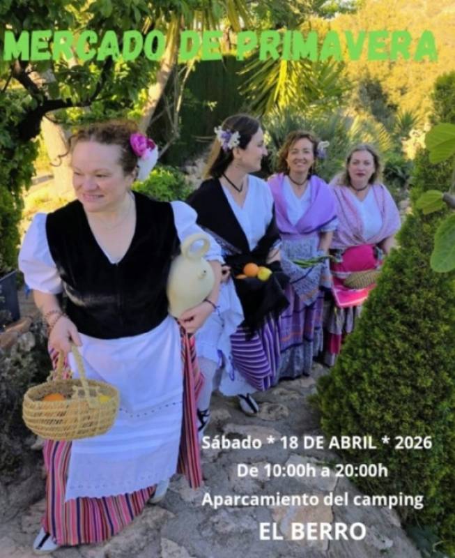 April 18 Spring market in the Alhama village of El Berro