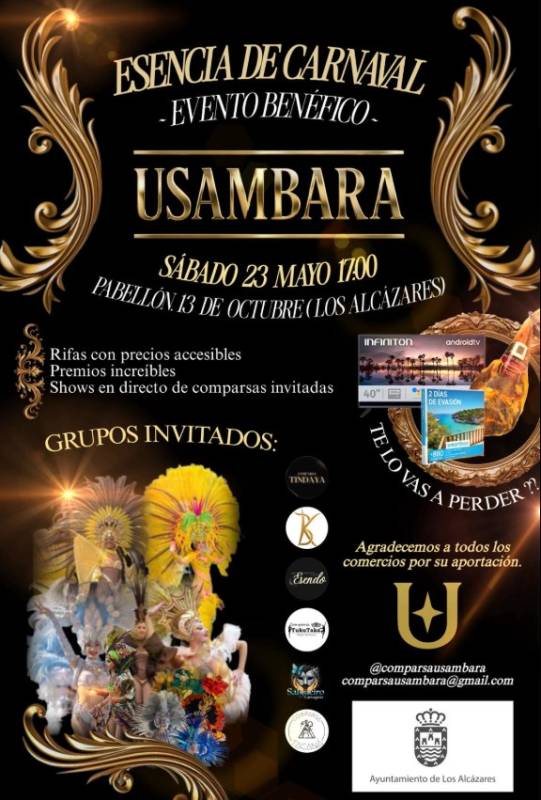 May 23 Los Alcázares pre-summer carnaval gala