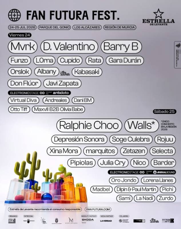 July 24 and 25 Fan Futura Fest returns to Los Alcázares