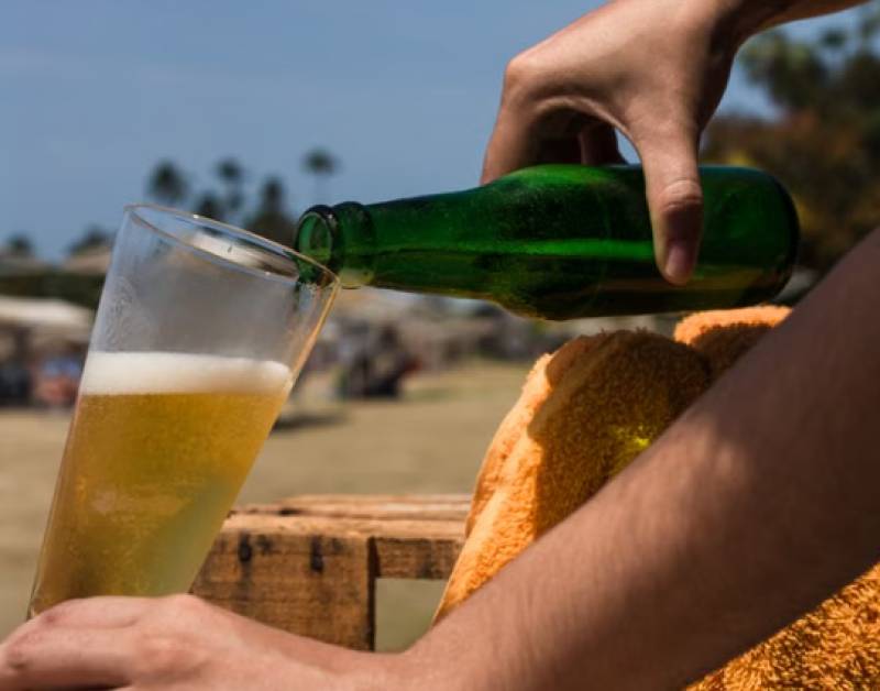 Sorry to spoil it, but that cold caña is actually making you hotter