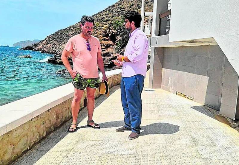 Cartagena completes long-awaited repairs to El Portús seafront promenade