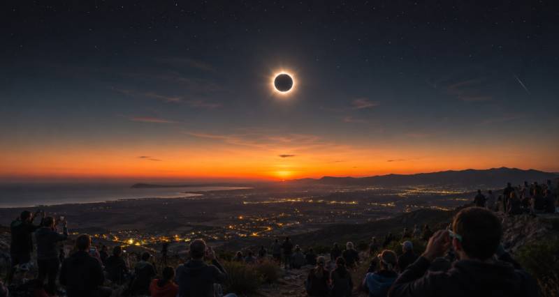 Millions across Spain set to witness the country's first total solar eclipse in more than a century