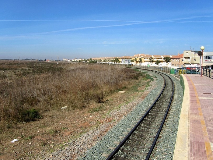 Train services Los Nietos - La Unión - Cartagena