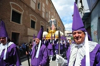 Good Friday am the Procession of the Salzillos Murcia