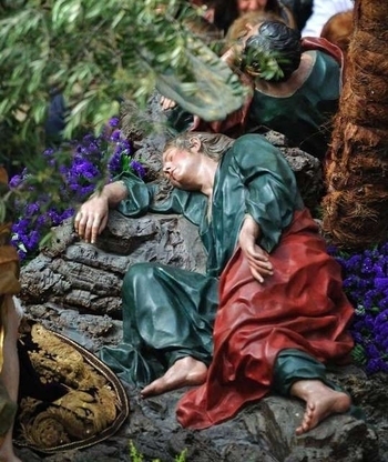 Good Friday am the Procession of the Salzillos Murcia