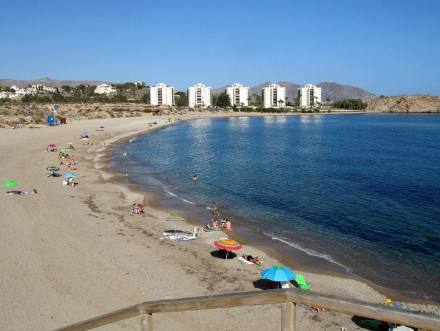 An overview of the beaches of Mazarron