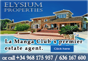 Elysium La Manga Club Home Page Center