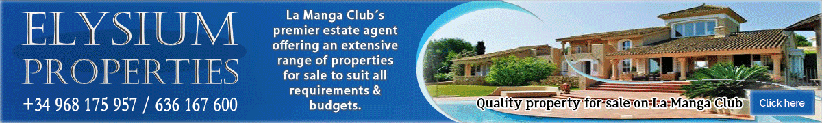 Elysium La Manga Club Home Page Center